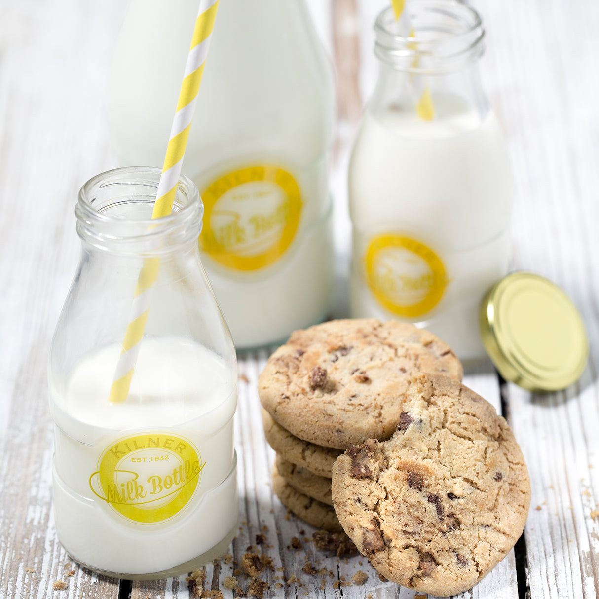 Milchflasche mit Drehverschluss in 2 Größen