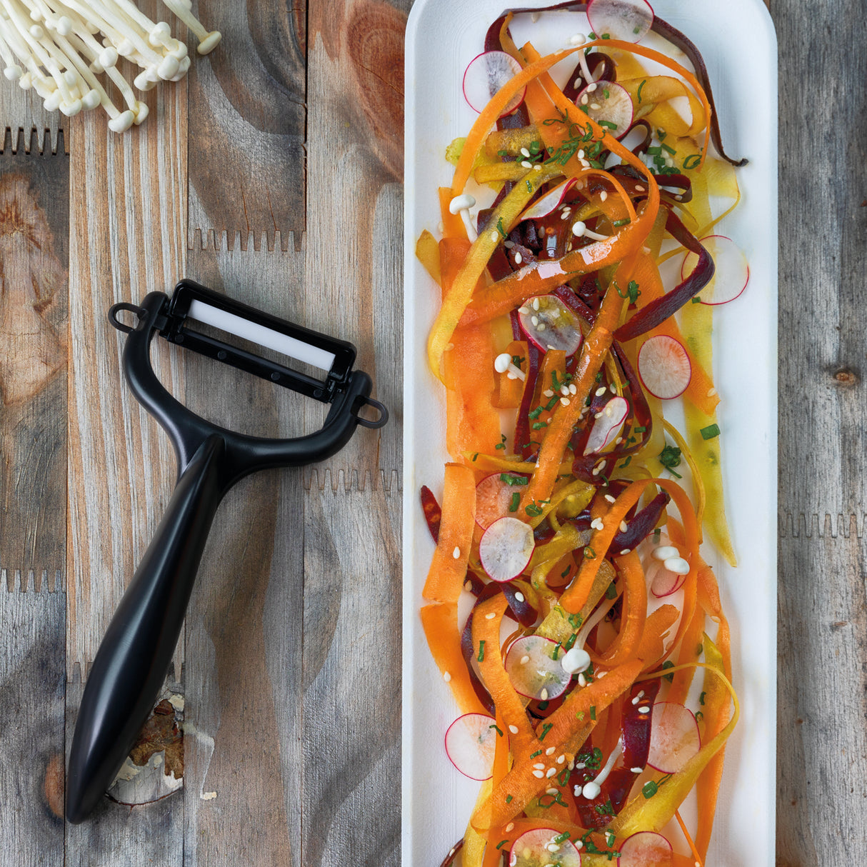 GEN Geschenkset: Obst-und Gemüsemesser (11 cm) mit Schäler