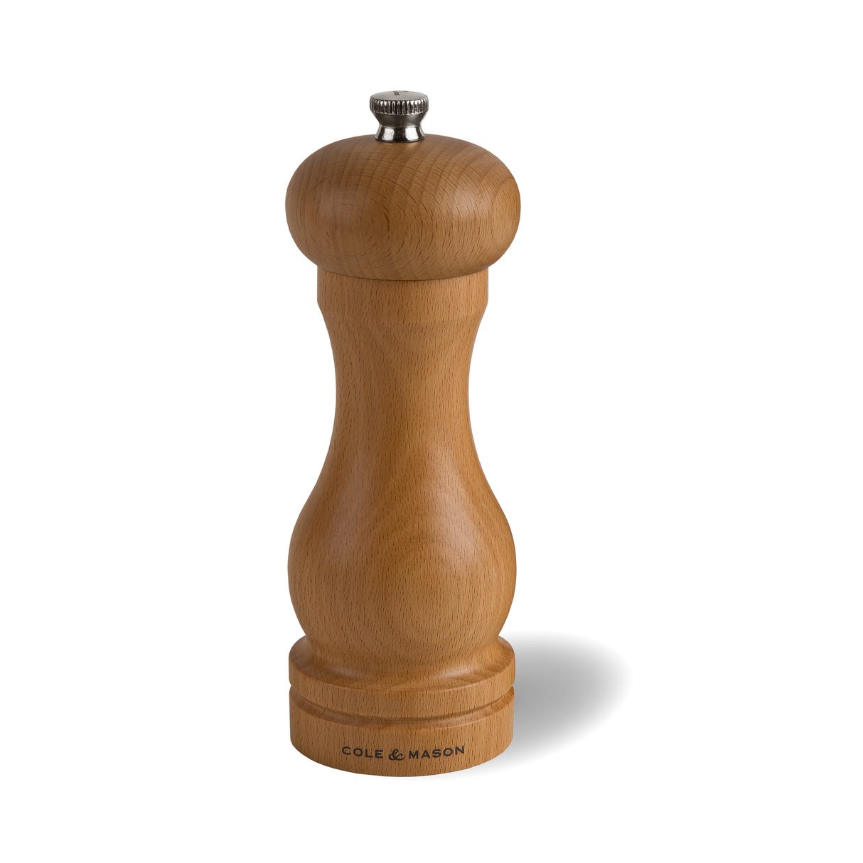 Holz-Mühle BEECH CAPSTAN, Pfeffer, 16,5 cm