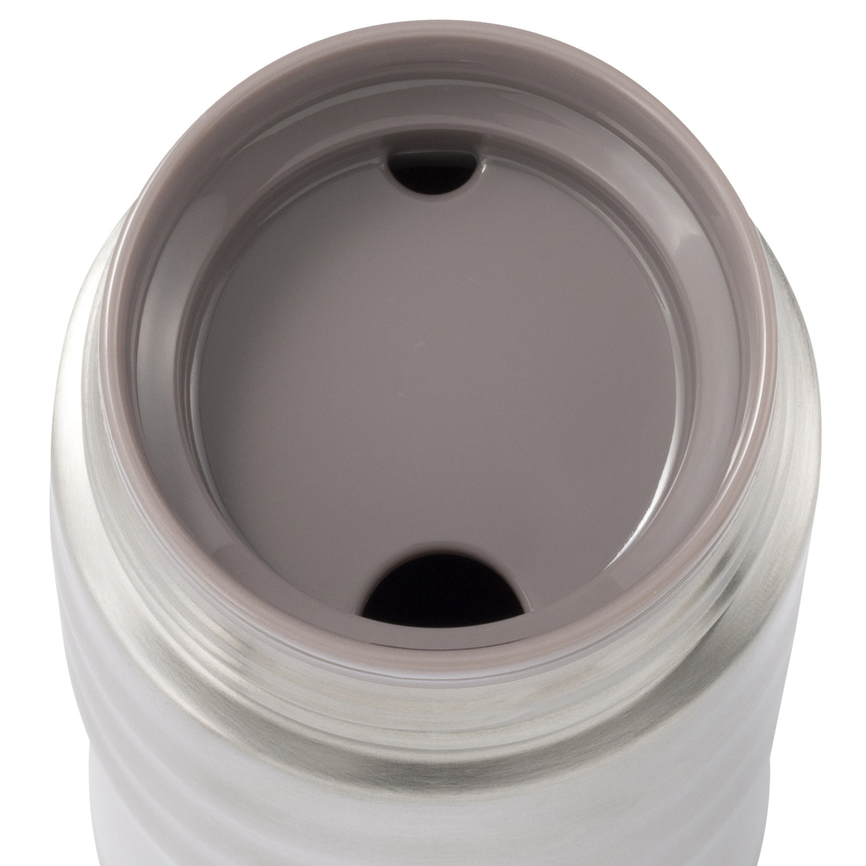 Thermoflasche TWIST TOP, weiß, 2 Größen